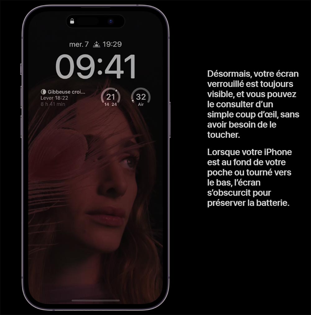 L'écran Always-On désormais présent sur l'iPhone 14 Pro et le 14 Pro Max